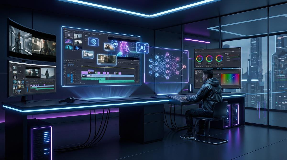 暗网AI视频创作工作室